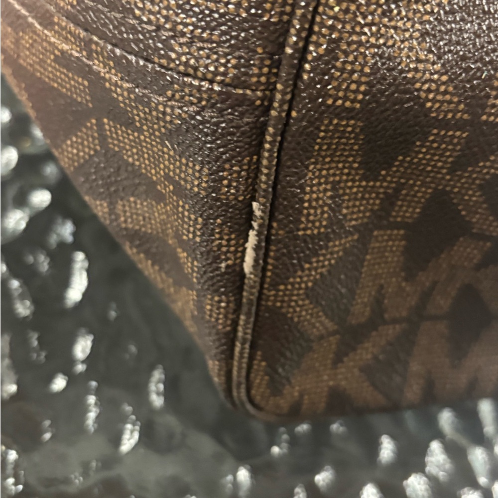 Michael Kors Brown Monogram Tote - Picture 7 of 7